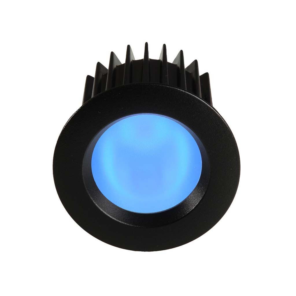 Emilum LED-Spot 24V, 10W, RGBW/3000K, CRI90 Schwarz - 2