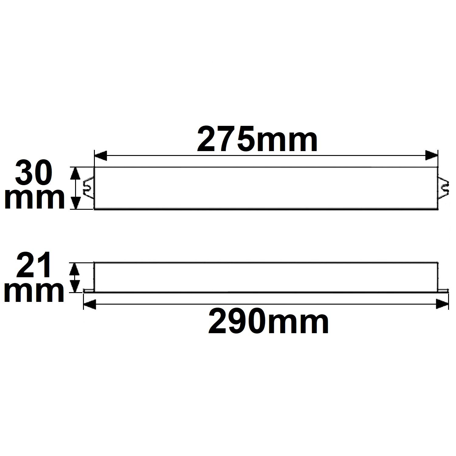ISOLED LED PWM-Trafo 24V/DC, 0-60W, Push/DALI-2 dimmbar, IP67, SELV, flach, ultraschmal - 2