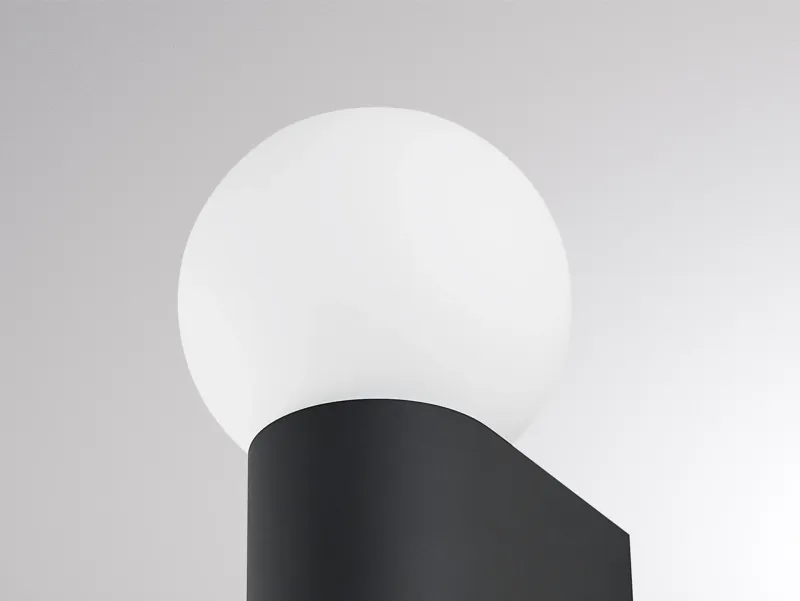 Molto Luce LANU ROUND W (schwarz/weiß) - 4