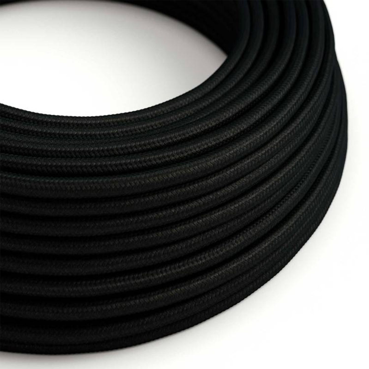 ISOLED Kabel Stoff-ummantelt, schwarz, 3x0,75mm² AWG18, Meterware ISOLED Kabel Stoff-ummantelt, schwarz, 3x0,75mm² AWG18, Meterware - 1