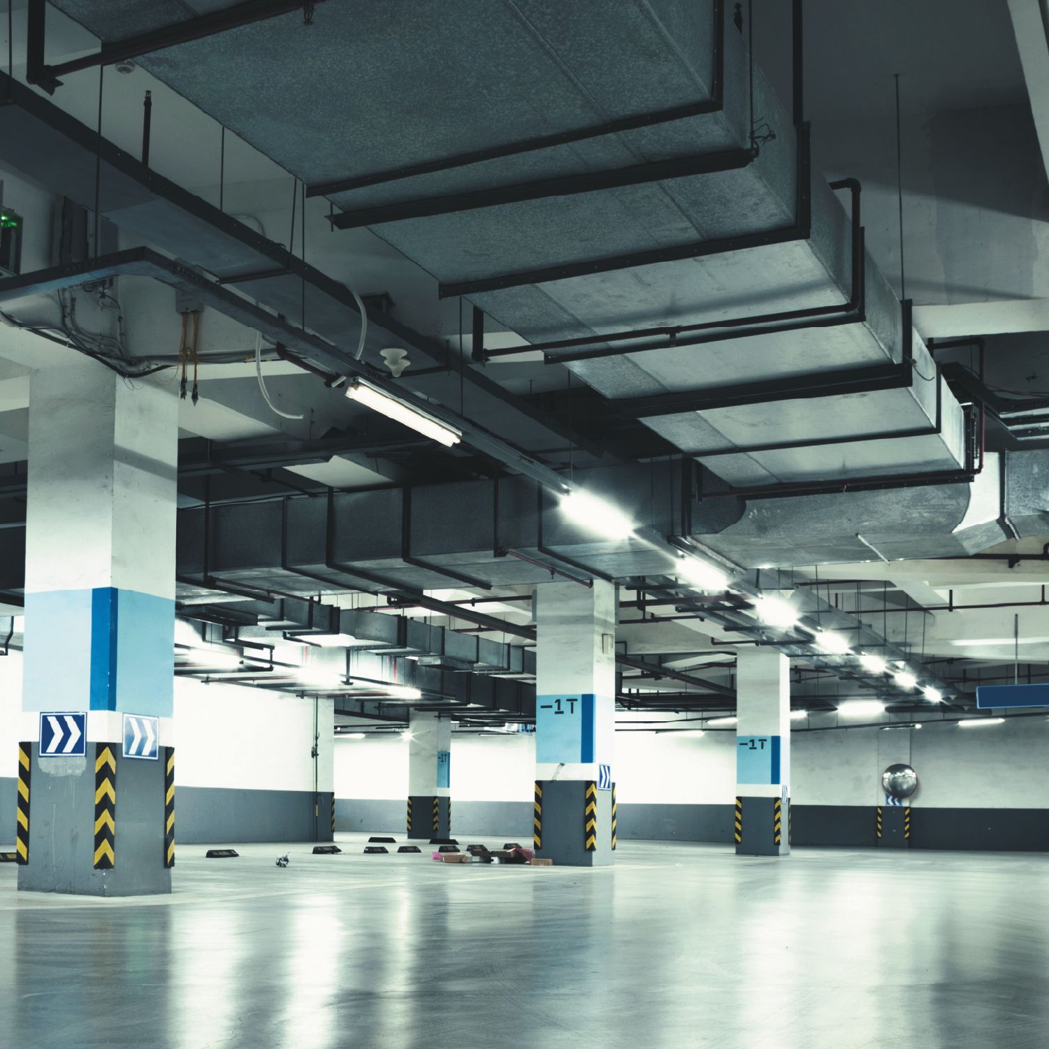 ISOLED LED Wannenleuchte SL 150cm, IP66, PowerSwitch 36-57W, 140lm/W, 4000K - 10
