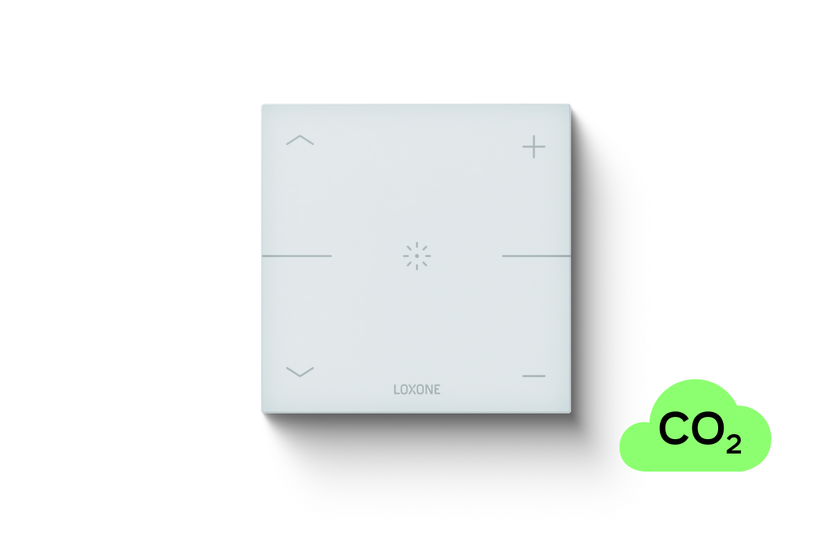 Loxone Touch Pure CO2 Tree Signalweiß Loxone Touch Pure CO2 Tree Signalweiß - 1