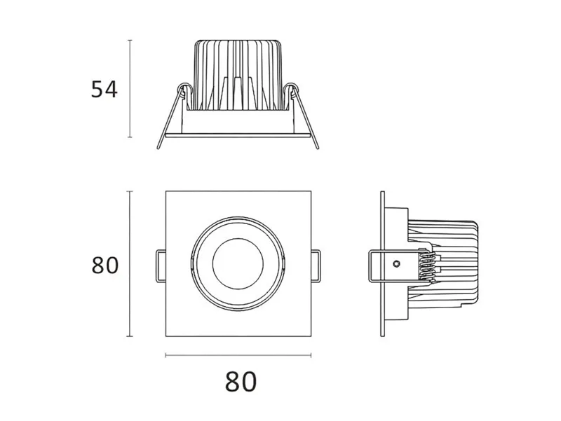 Molto Luce AGON SQUARE (weiß) - Produktbild 2