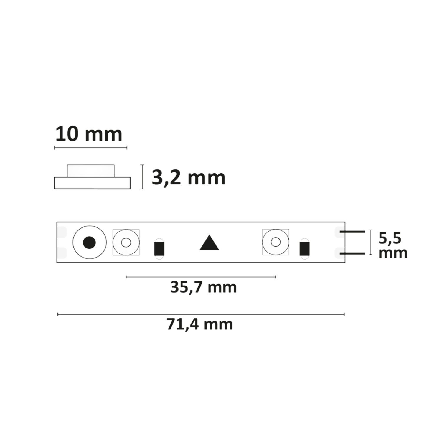 ISOLED LED HEQ860 Flexband Linse 160°, 24V DC, 17W, IP20, 6000K, 5m Rolle, 28 LED/m - 2