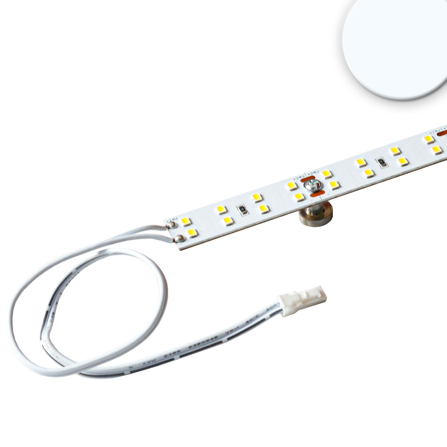 ISOLED LED T5/T8 Umrüstplatine 865, 55cm, MiniAMP, 88 LED, 24V, 9W, 170 lm/W, kaltweiß, dimmbar ISOLED LED T5/T8 Umrüstplatine 865, 55cm, MiniAMP, 88 LED, 24V, 9W, 170 lm/W, kaltweiß, dimmbar - 1