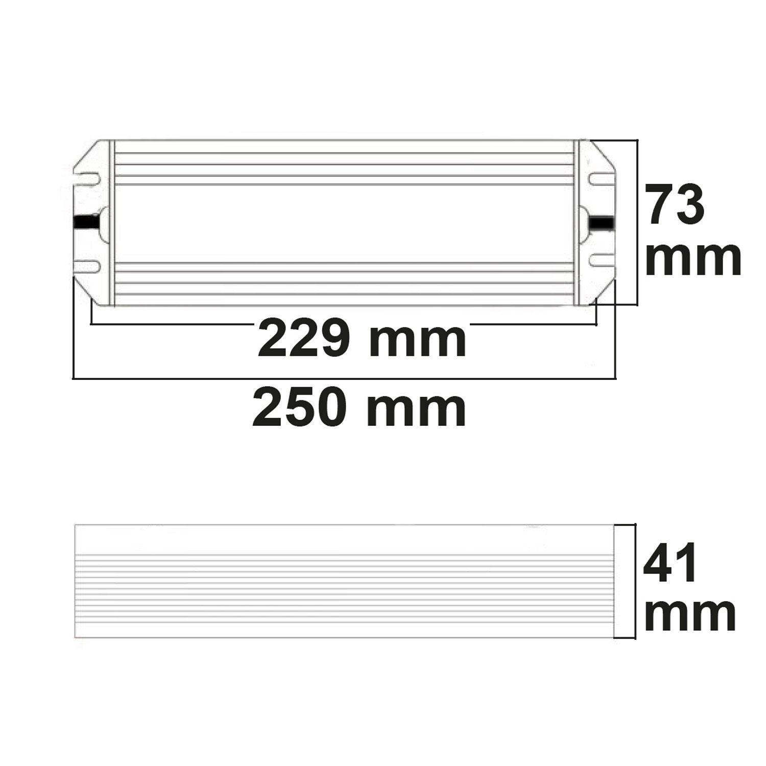 ISOLED LED PWM-Trafo 24V/DC, 10-200W dimmbar, IP67, SELV - 2