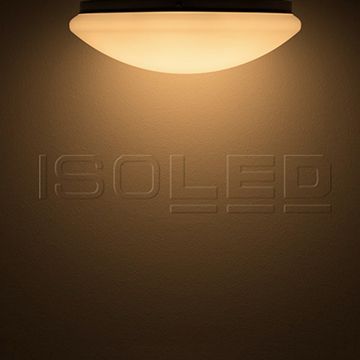 ISOLED LED Decken/Wandleuchte weiß, rund, 24W, DN380, IP54, warmweiß - 4