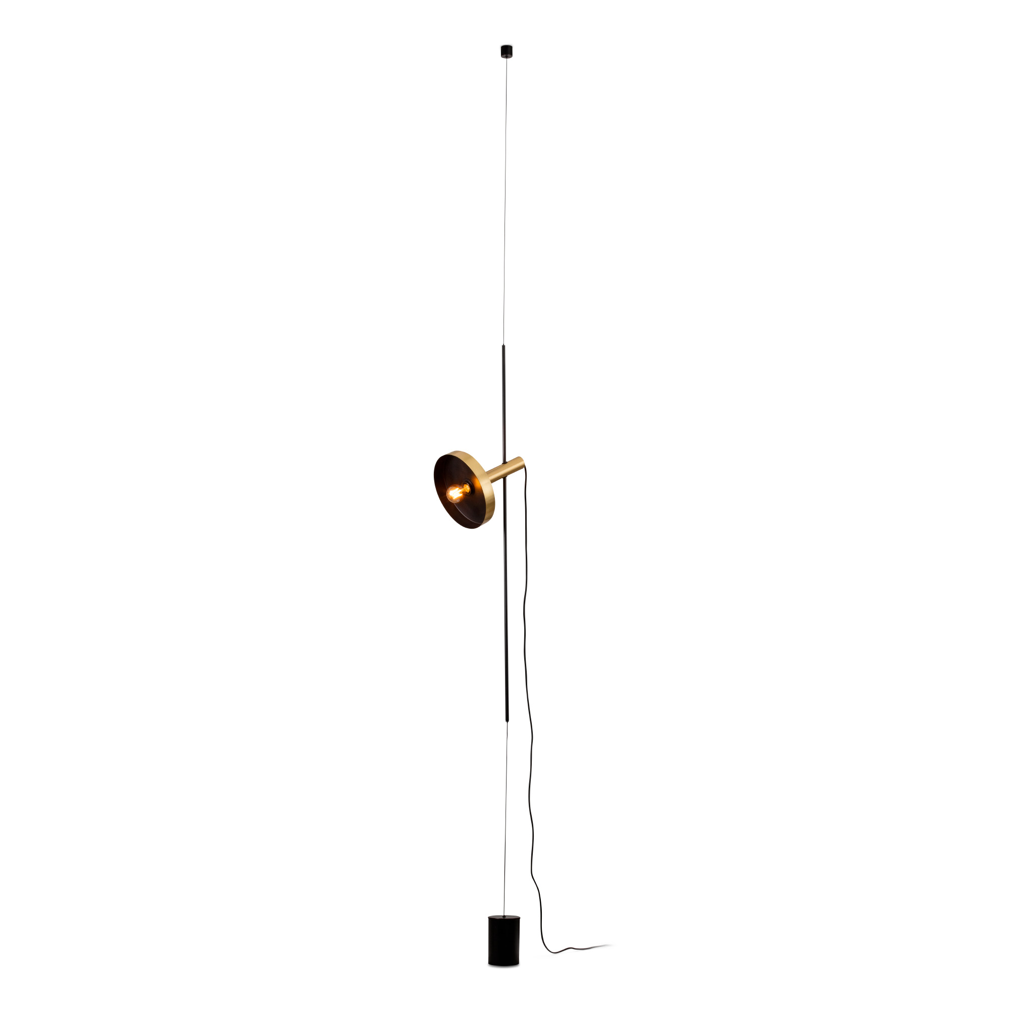 Faro WHIZZ Gold/schwarze Wohnzimmer-Hänge-/Standleuchte Faro WHIZZ Gold/schwarze Wohnzimmer-Hänge-/Standleuchte - 1