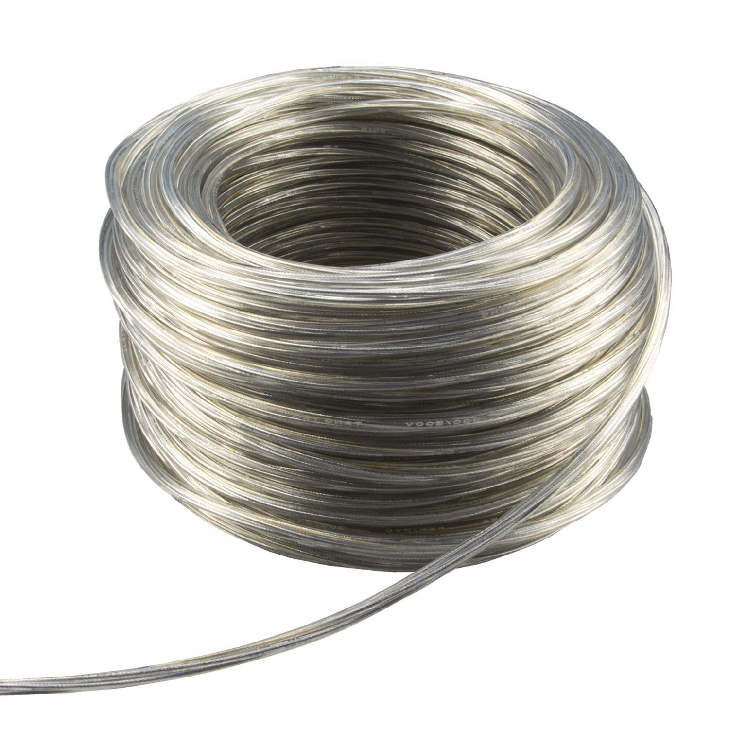 ISOLED Kabel 50m Rolle 3-polig 0,75mm² H03VV-F PVC Mantel transparent AWG18 - 1