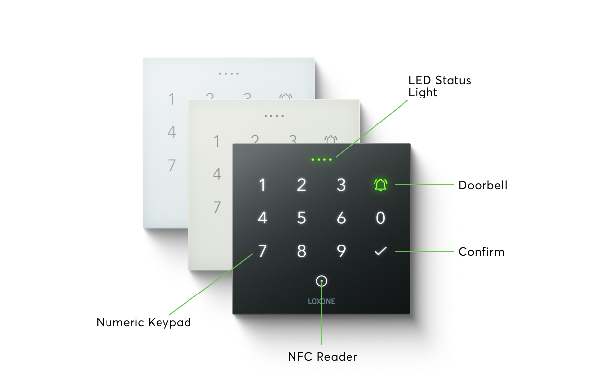 Loxone NFC Code Touch Tree Anthrazit - Produktbild 2