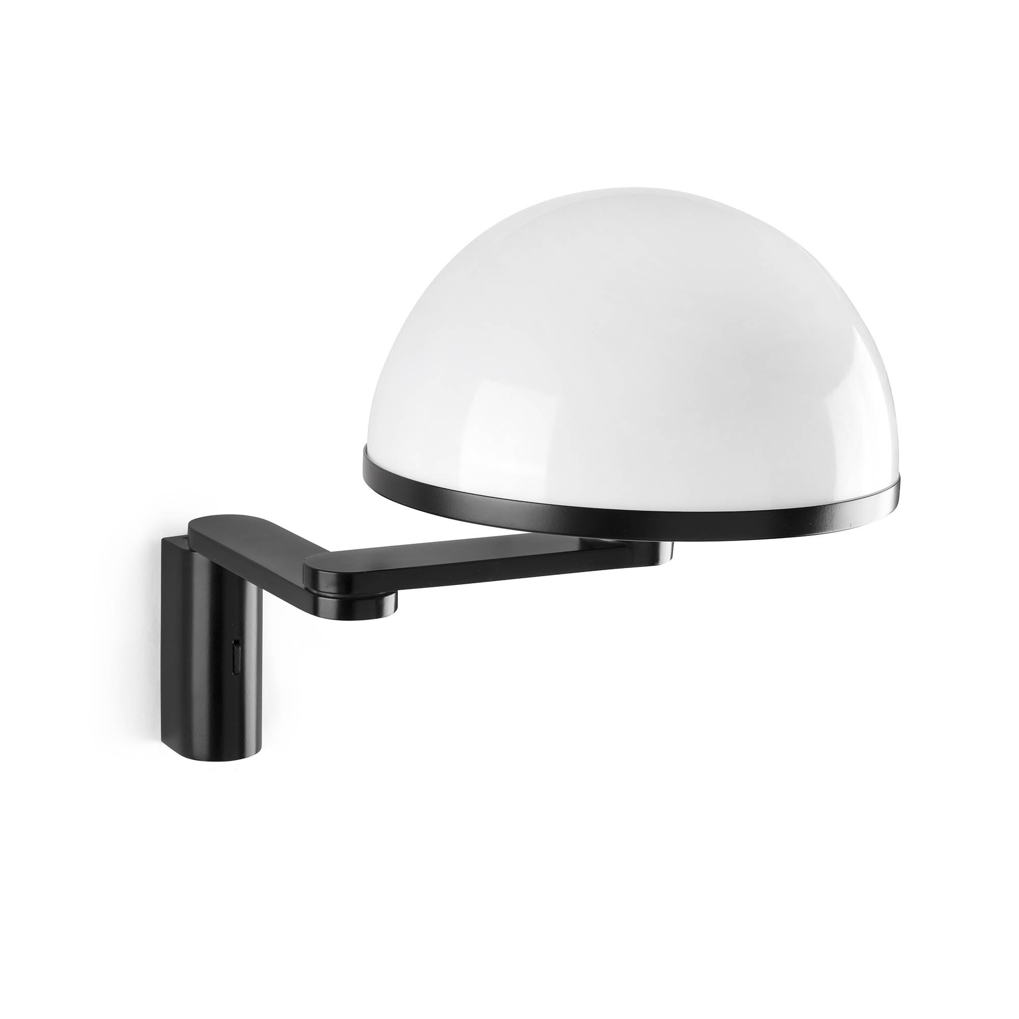 Faro DOME Wandleuchte mit schwenkbarem Arm schwarz Faro DOME Wandleuchte mit schwenkbarem Arm schwarz - Produktbild 1