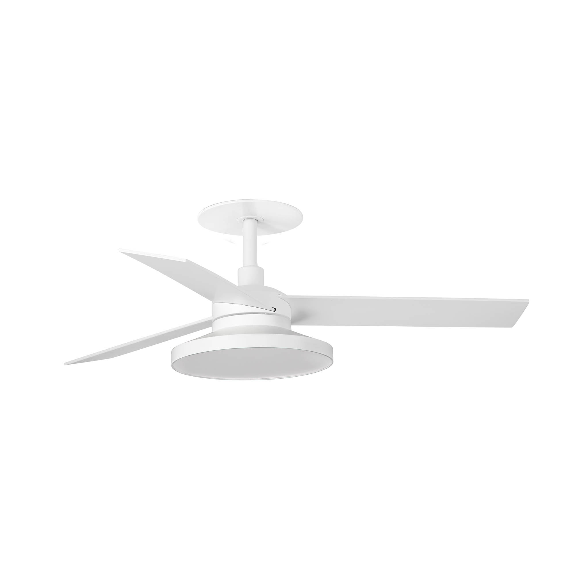 Faro RUDDER RECESSED TAK 3 S Ventilator weiß/Esche 2700K - Produktbild 1