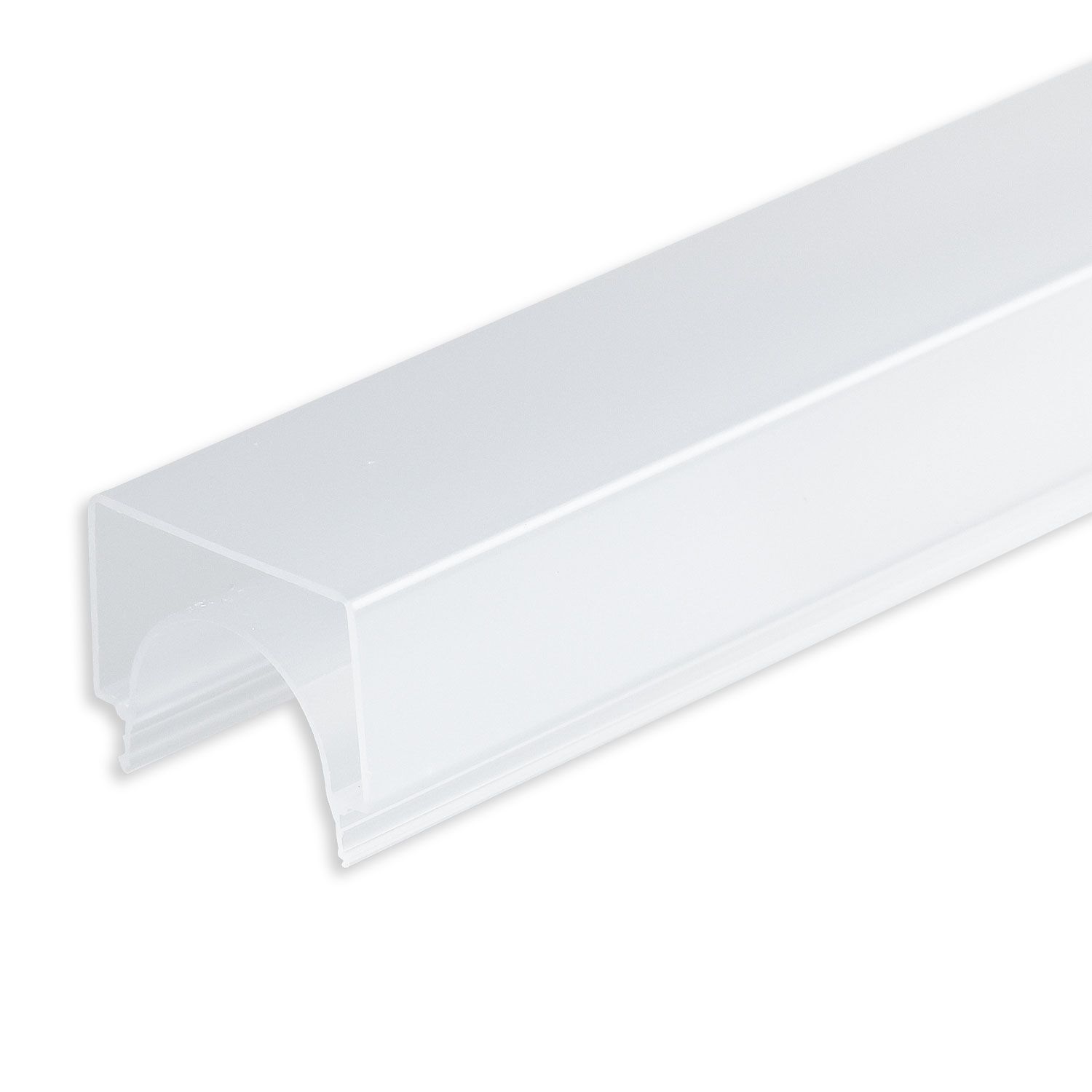 ISOLED Abdeckung COVER68 opal+, U-Form für Profil HALON und LAMP30 V1+V2, 300cm - 1