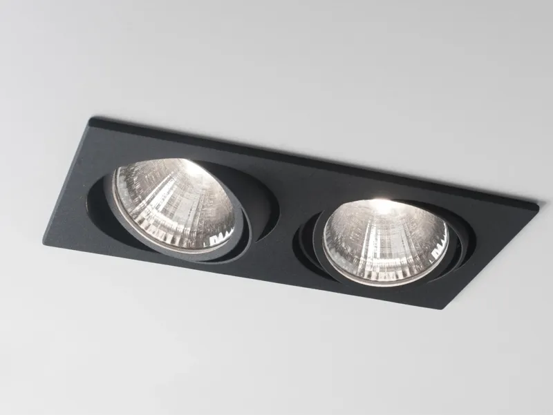 Molto Luce NOW 2 SQUARE DOUBLE R (schwarz) Molto Luce NOW 2 SQUARE DOUBLE R (schwarz) - Produktbild 1