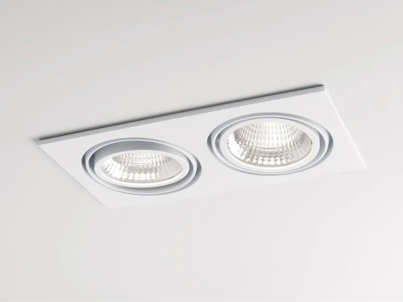Molto Luce NOW 2 SQUARE DOUBLE R (weiß) Molto Luce NOW 2 SQUARE DOUBLE R (weiß) - Produktbild 1