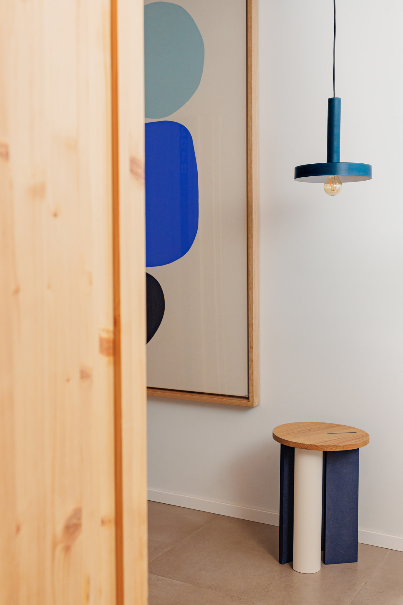 Faro WHIZZ Hängeleuchte Weiß und Blau - 4