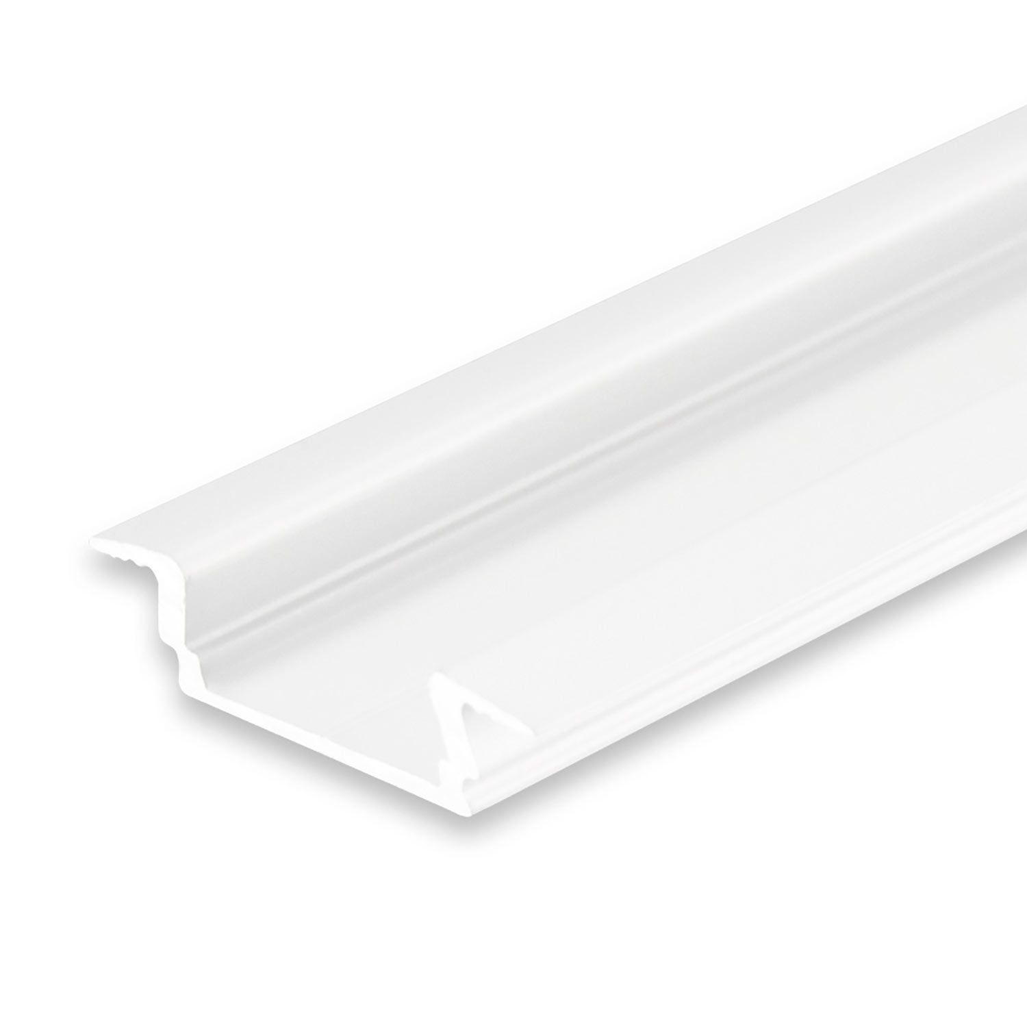 ISOLED LED Einbauprofil DIVE12 FLAT Aluminium pulverbeschichtet weiß RAL 9010, 300cm ISOLED LED Einbauprofil DIVE12 FLAT Aluminium pulverbeschichtet weiß RAL 9010, 300cm - 1