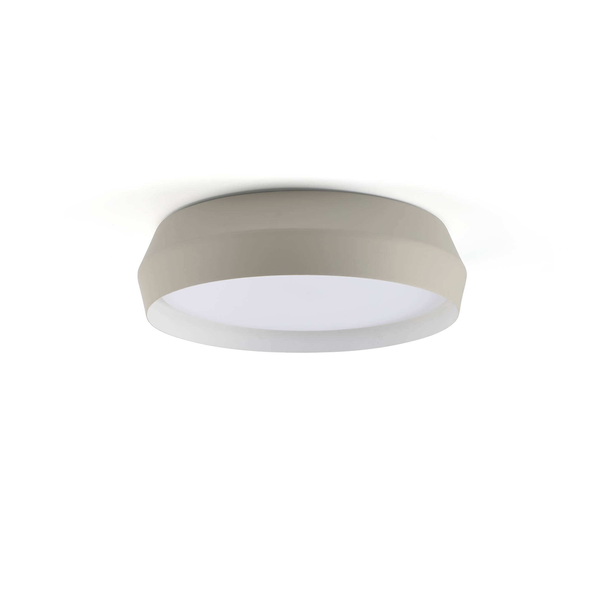 Faro SHOKU 350 Wand-/Deckenleuchte grau/weiß Faro SHOKU 350 Wand-/Deckenleuchte grau/weiß - Produktbild 1