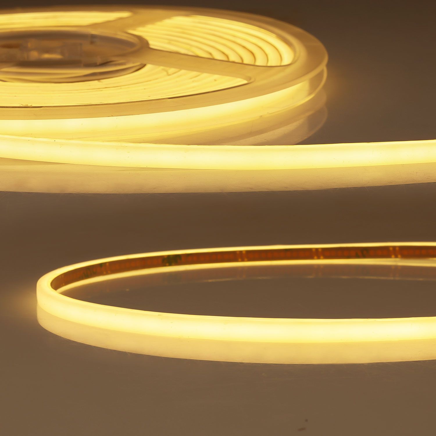 ISOLED LED NEON927 MiniCut MiniAmp Milky Flexband, 24V DC, 7W, IP20, 2700K, 5m Rolle, 400 LED/m - 1