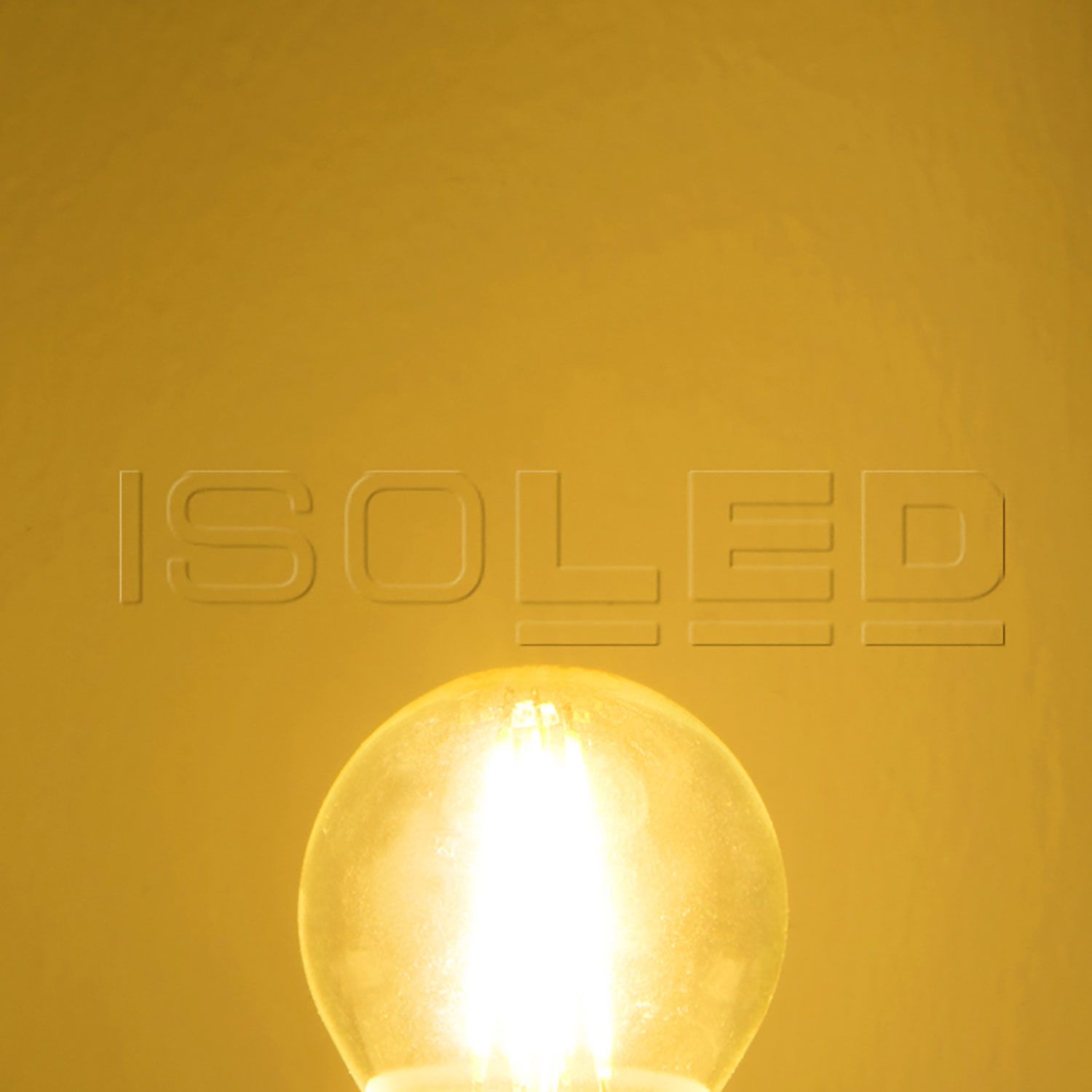 ISOLED E27 LED Illu, 4W, klar, warmweiß, dimmbar - 4