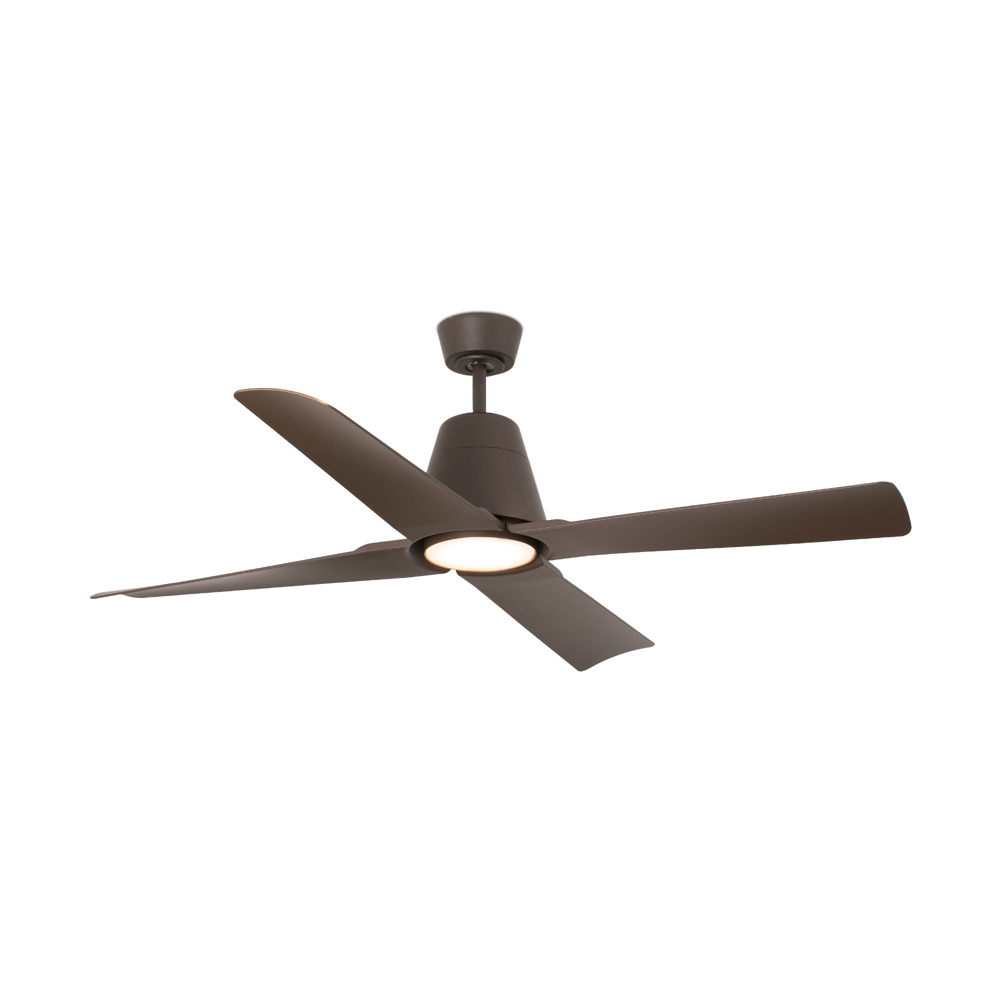 Faro TYPHOON M LED Brauner Ventilator 3000K IP44 - Produktbild 1