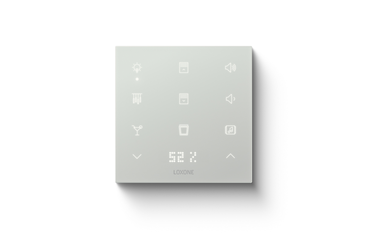 Loxone Touch Pure Flex Tree Samtweiß - 2