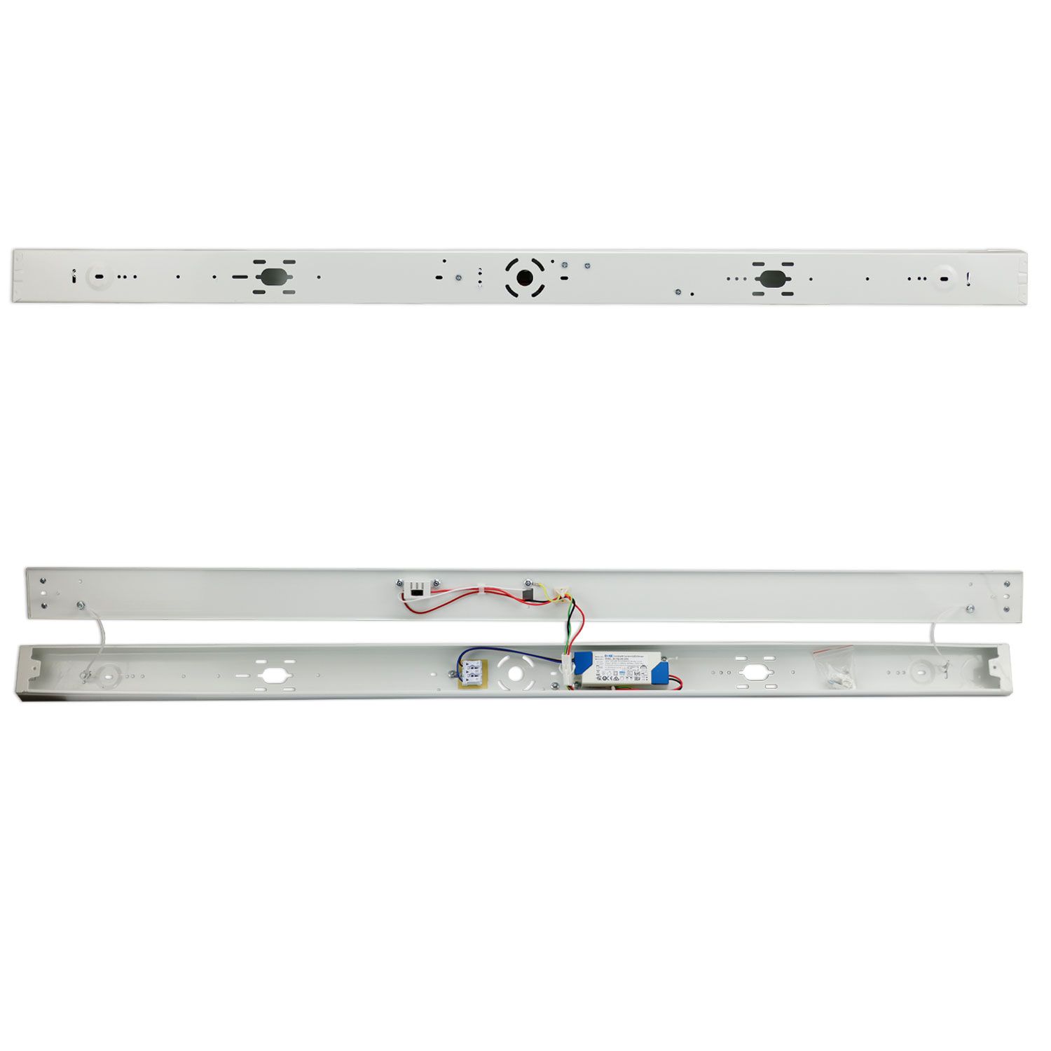 ISOLED LED Balkenleuchte 120cm, PIR-Sensor, PowerSwitch 22|29|32|37W, 150 lm/W, ColorSwitch 3000|4000|6000K - 5