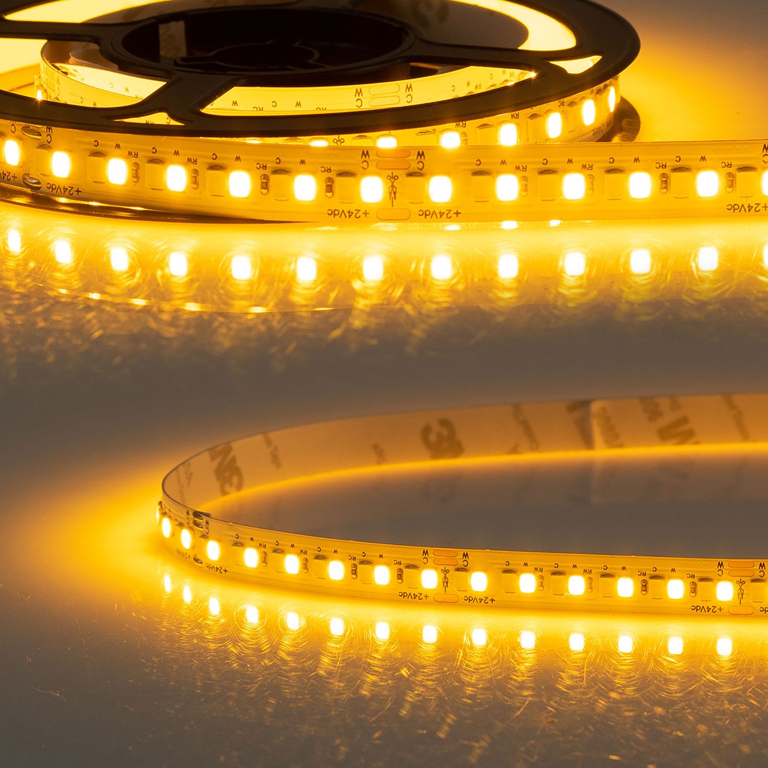ISOLED LED CRI819/840 CCT Flexband, 24V DC, 10W|10W, IP20, Amber+Lime, 5m Rolle, 240 LED/m ISOLED LED CRI819/840 CCT Flexband, 24V DC, 10W|10W, IP20, Amber+Lime, 5m Rolle, 240 LED/m - 1