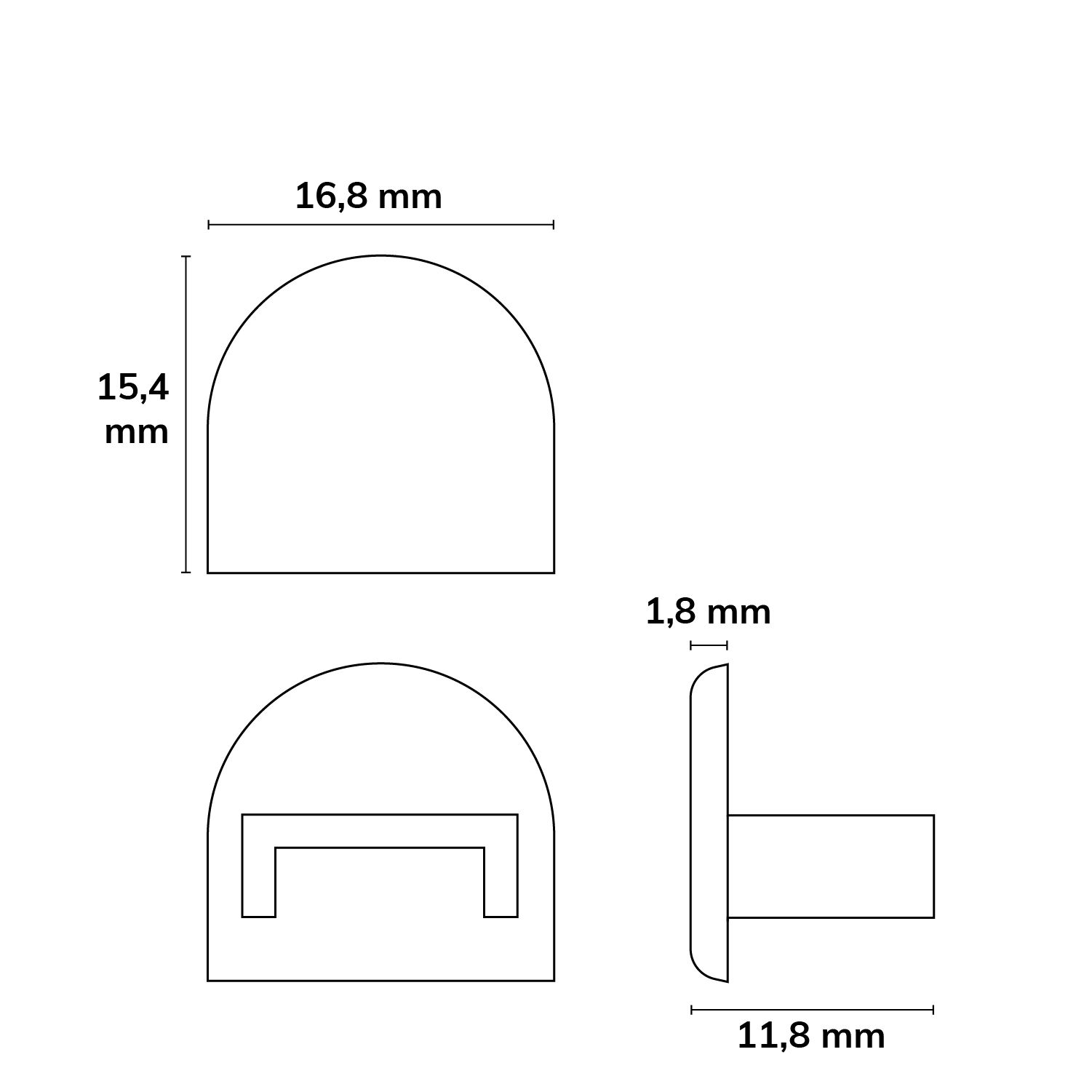 ISOLED Endkappe EC19 für SURF12 RAIL inkl. COVER5, ohne Kabelausgang, PVC, grauweiß - 2