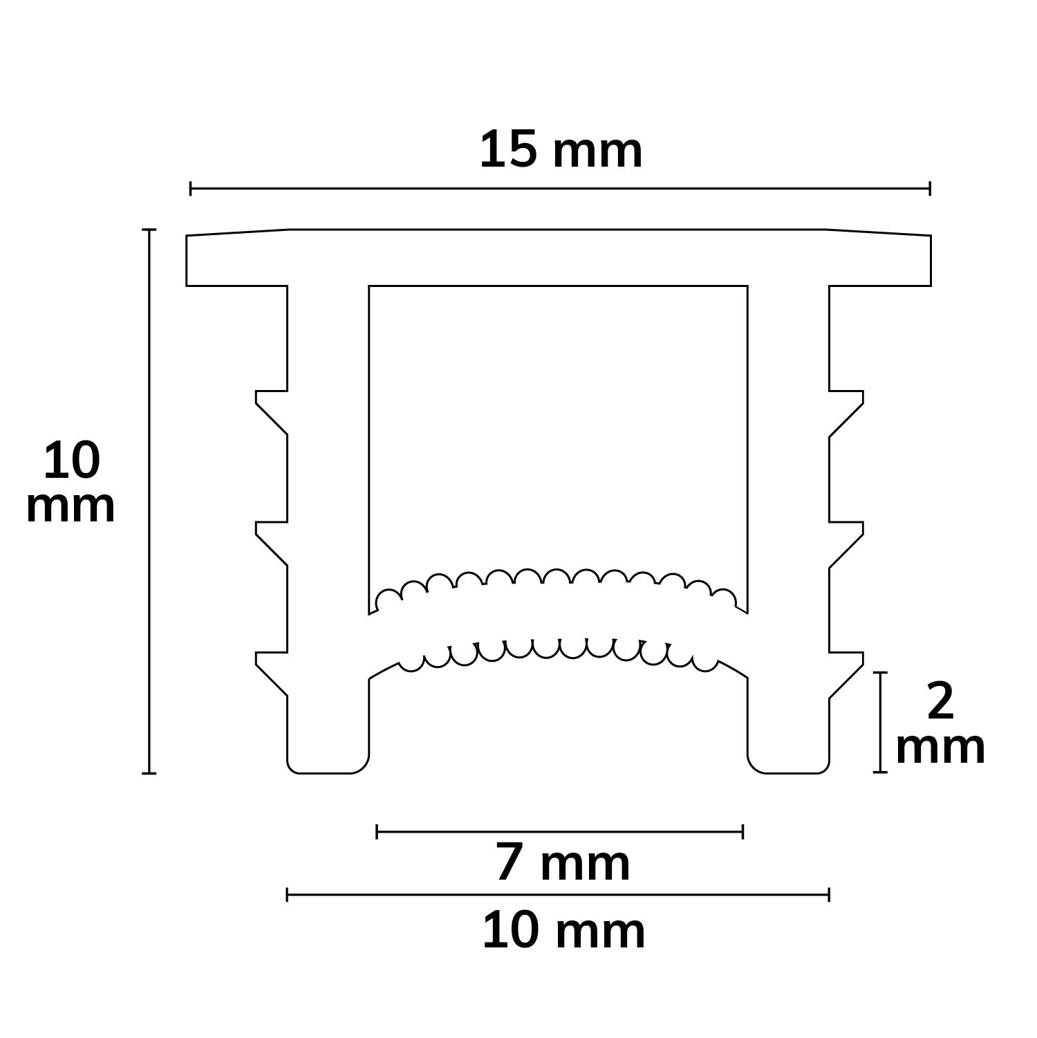 ISOLED FLEX-COVER10 Twist+Bend, Silikon, opal, 45% Transm., 20m Rolle - 3