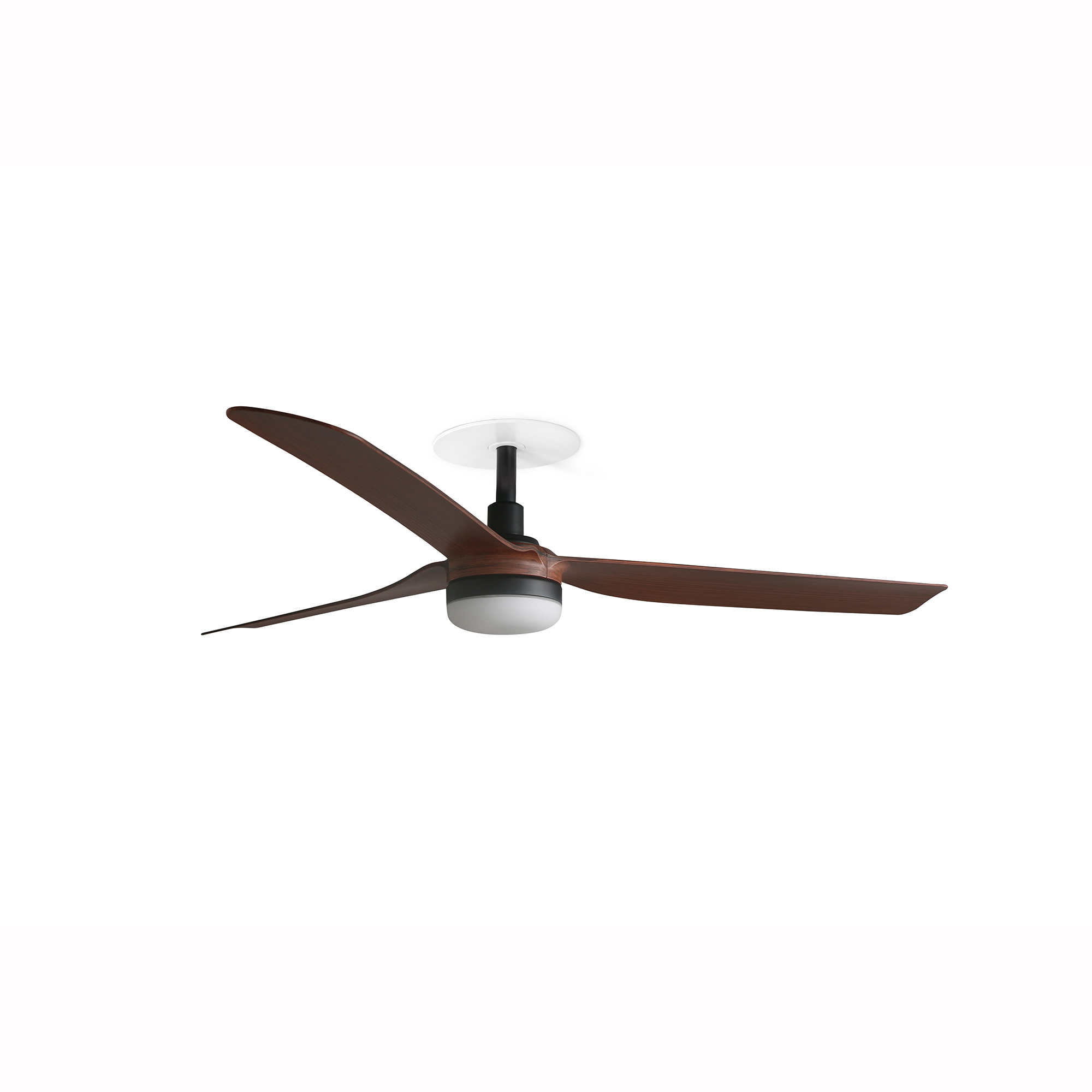 Faro PUNT RECESSED M Ventilator schwarz/Nussbaum 20W SWT - 1
