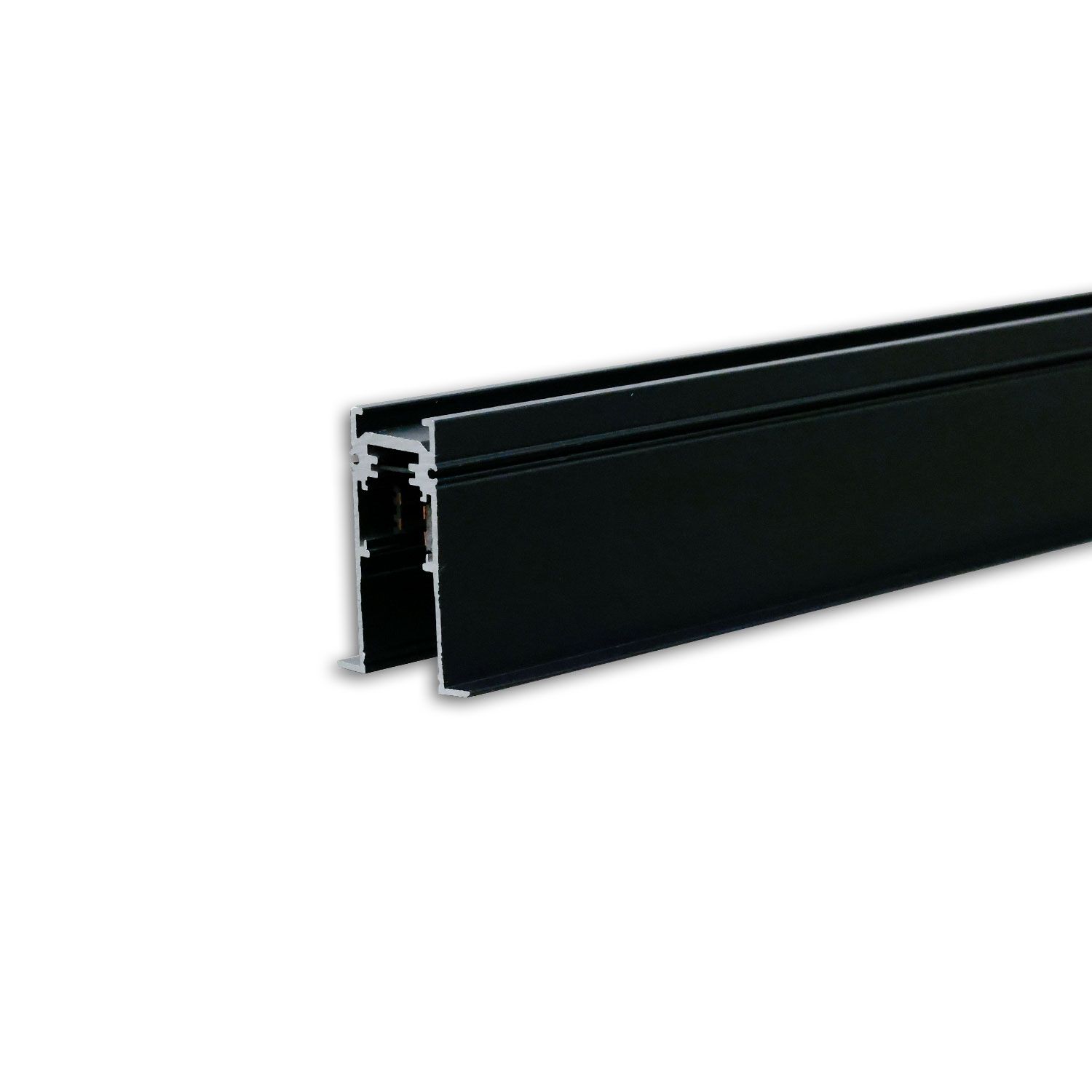 ISOLED Track48 Einbauschiene, schwarz, 200cm, 4-polig, inkl. Endkappen und Schutzcover ISOLED Track48 Einbauschiene, schwarz, 200cm, 4-polig, inkl. Endkappen und Schutzcover - 1