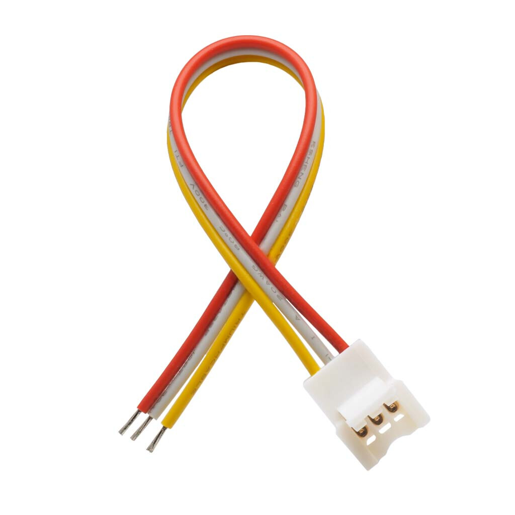 Emilum LED Stripe 15cm- Anschlusskabel, 10Stk., 3-polig, 10mm - Produktbild 1
