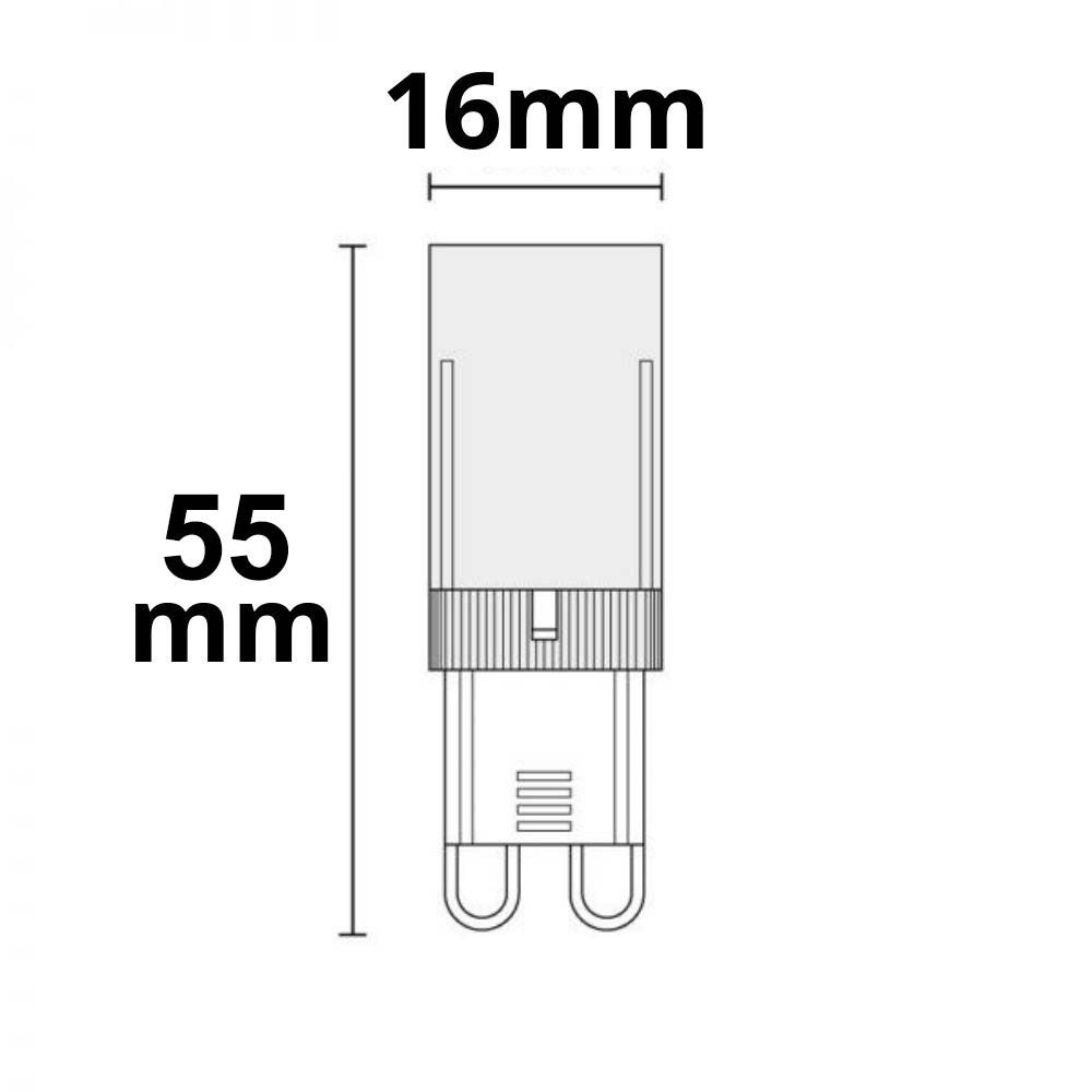 ISOLED G9 LED 32SMD, 3,5W, warmweiß - 2