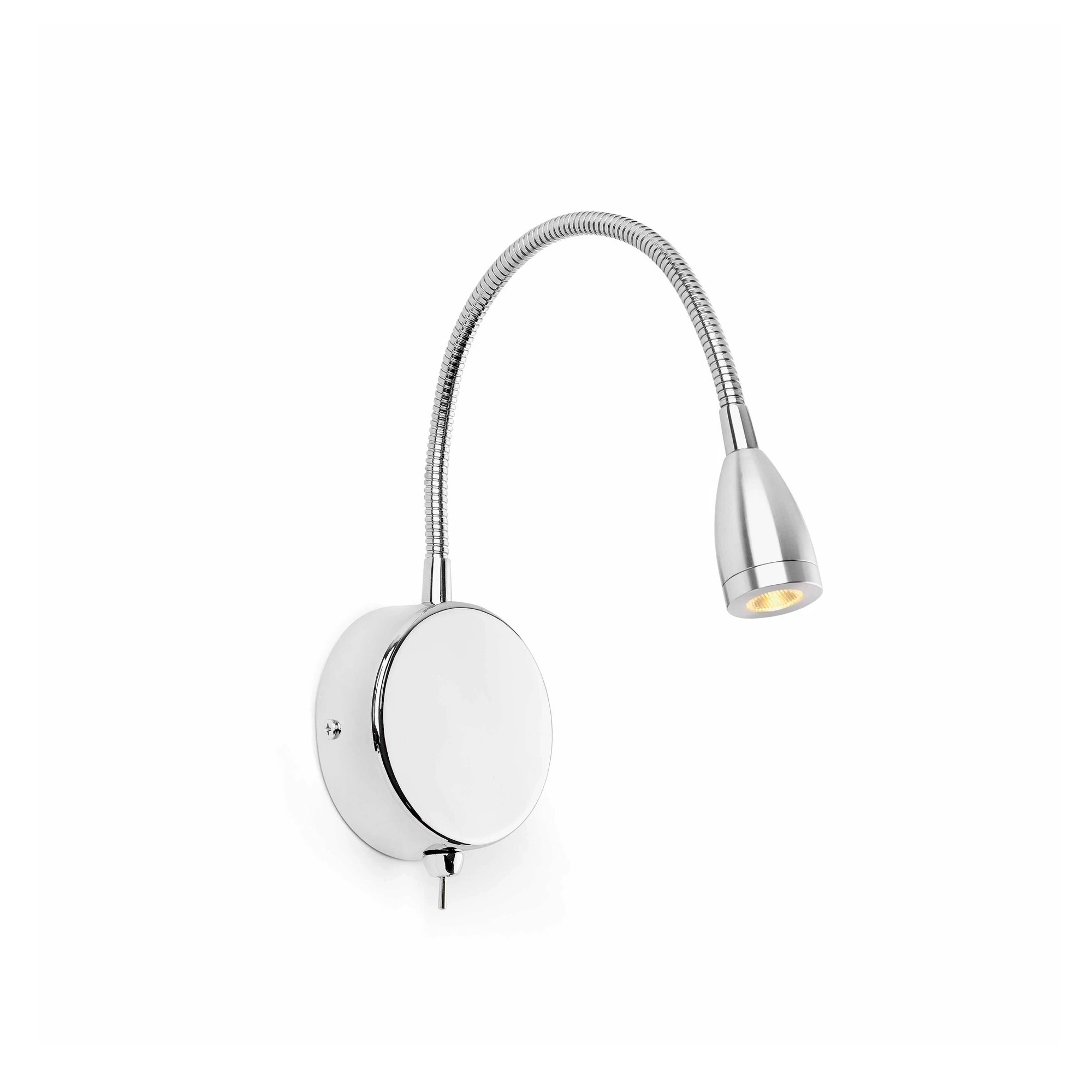 Faro LOKE Wandleuchte Chrom Leser - Produktbild 1