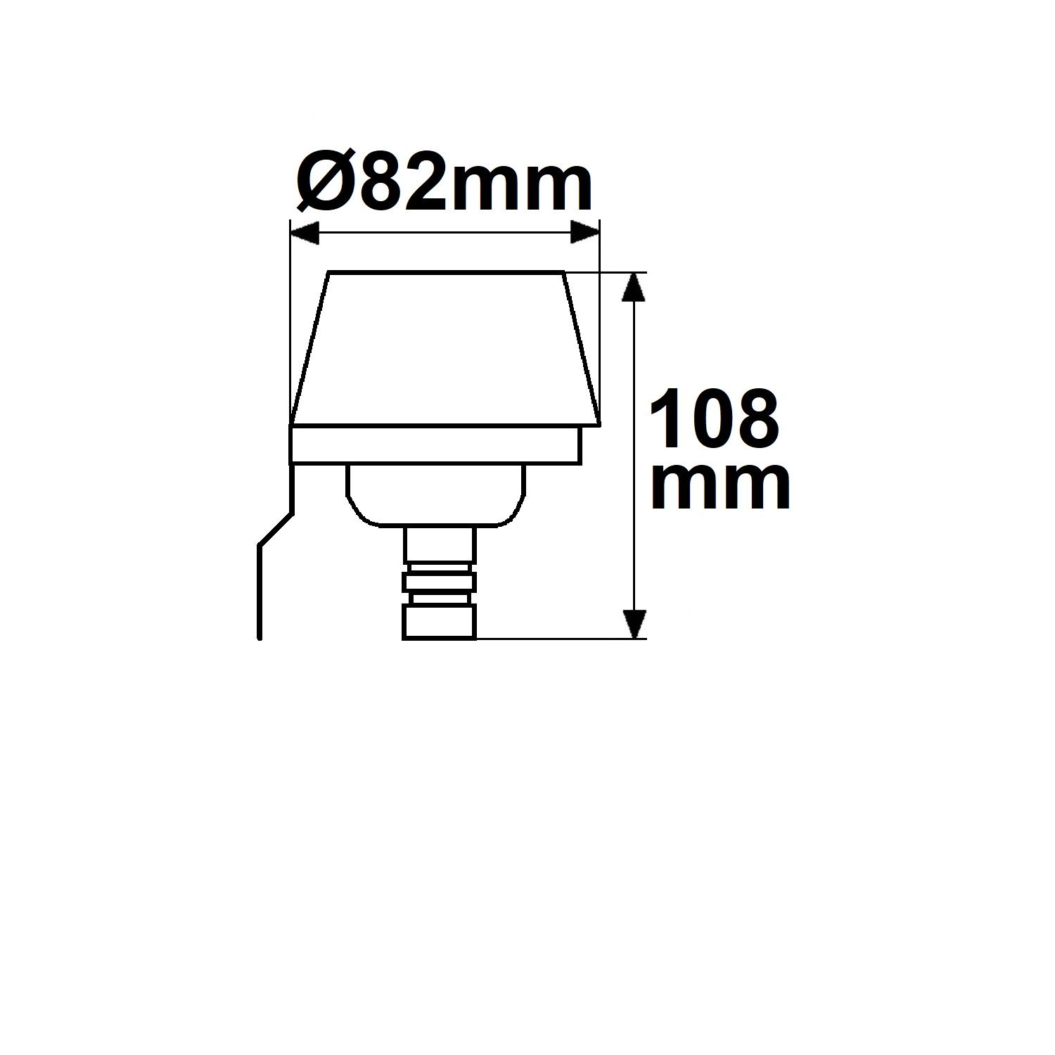 ISOLED Dämmerungsschalter 230V, max. 10A, 5-50Lux, IP44, zur abgesetzten Montage mit PG Verschraubung - 2