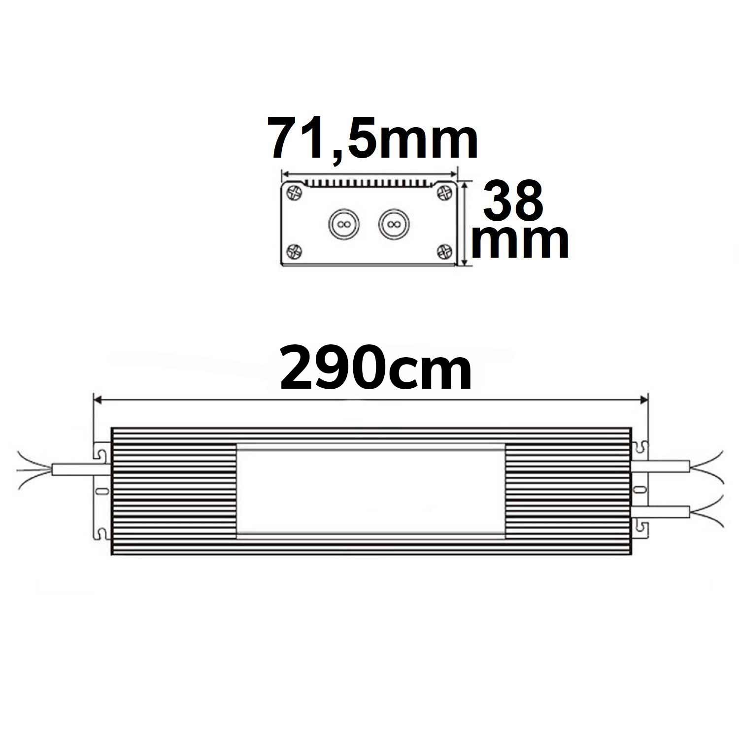 ISOLED LED Trafo 24V/DC, 10-300W, IP66, SELV - 2