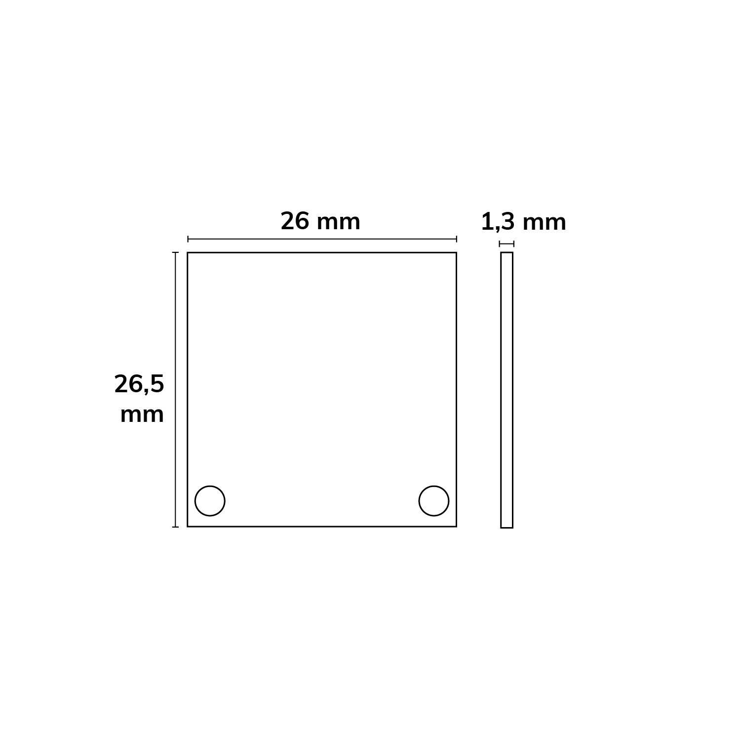 ISOLED Endkappe EC47 Alu weiß RAL 9010 für SURF/DIVE20 mit COVER10, 2 STK, inkl. Schrauben - 2