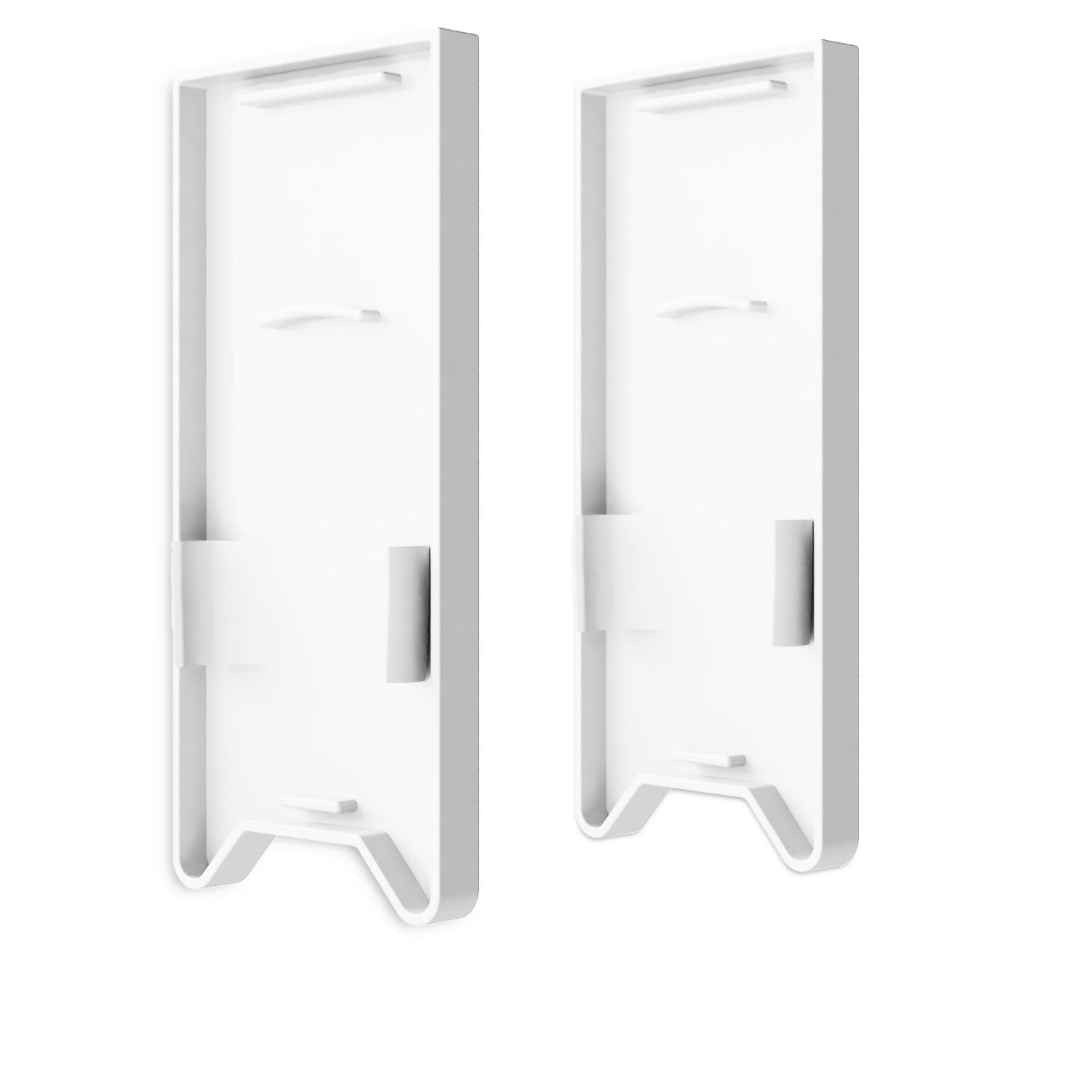 ISOLED Endkappe EC120 mit Lichtfalle, weiß für Leuchtenprofil HALON mit U-Cover C63, 2 Stück ISOLED Endkappe EC120 mit Lichtfalle, weiß für Leuchtenprofil HALON mit U-Cover C63, 2 Stück - 1