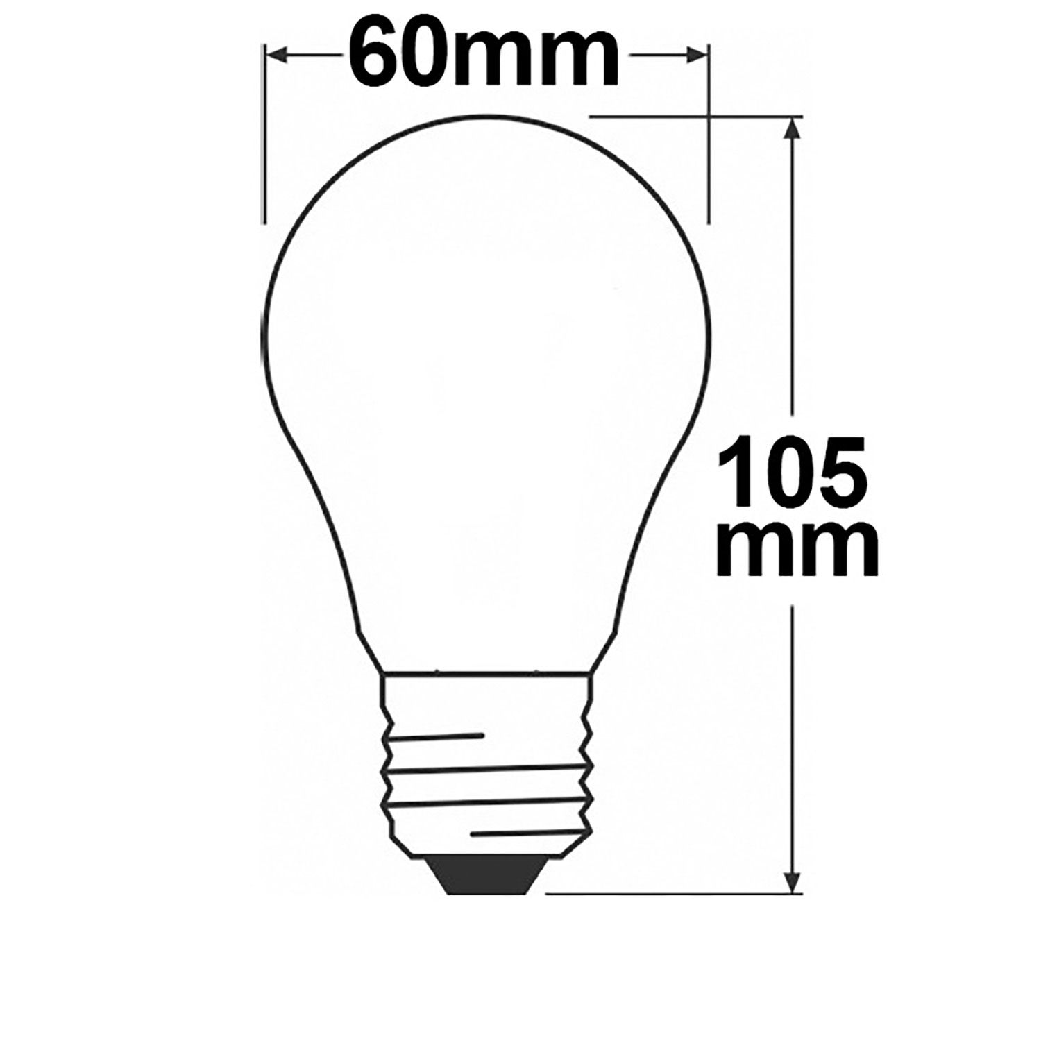 ISOLED E27 Vintage Line LED Birne 8W ultrawarmweiß, dimmbar - 3