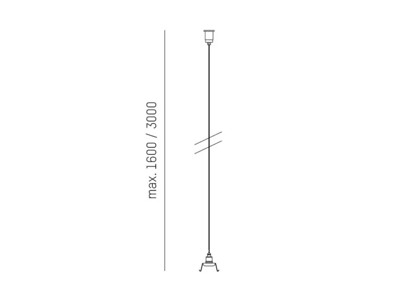 Molto Luce LOG 50 Abhängung - 2