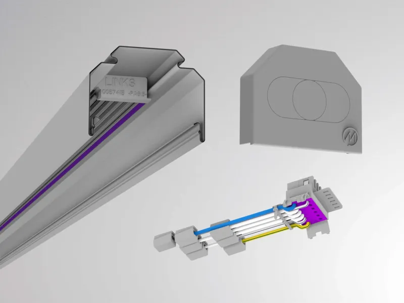 Molto Luce TRAIL SINGLE RAIL (grau) Molto Luce TRAIL SINGLE RAIL (grau) - Produktbild 1