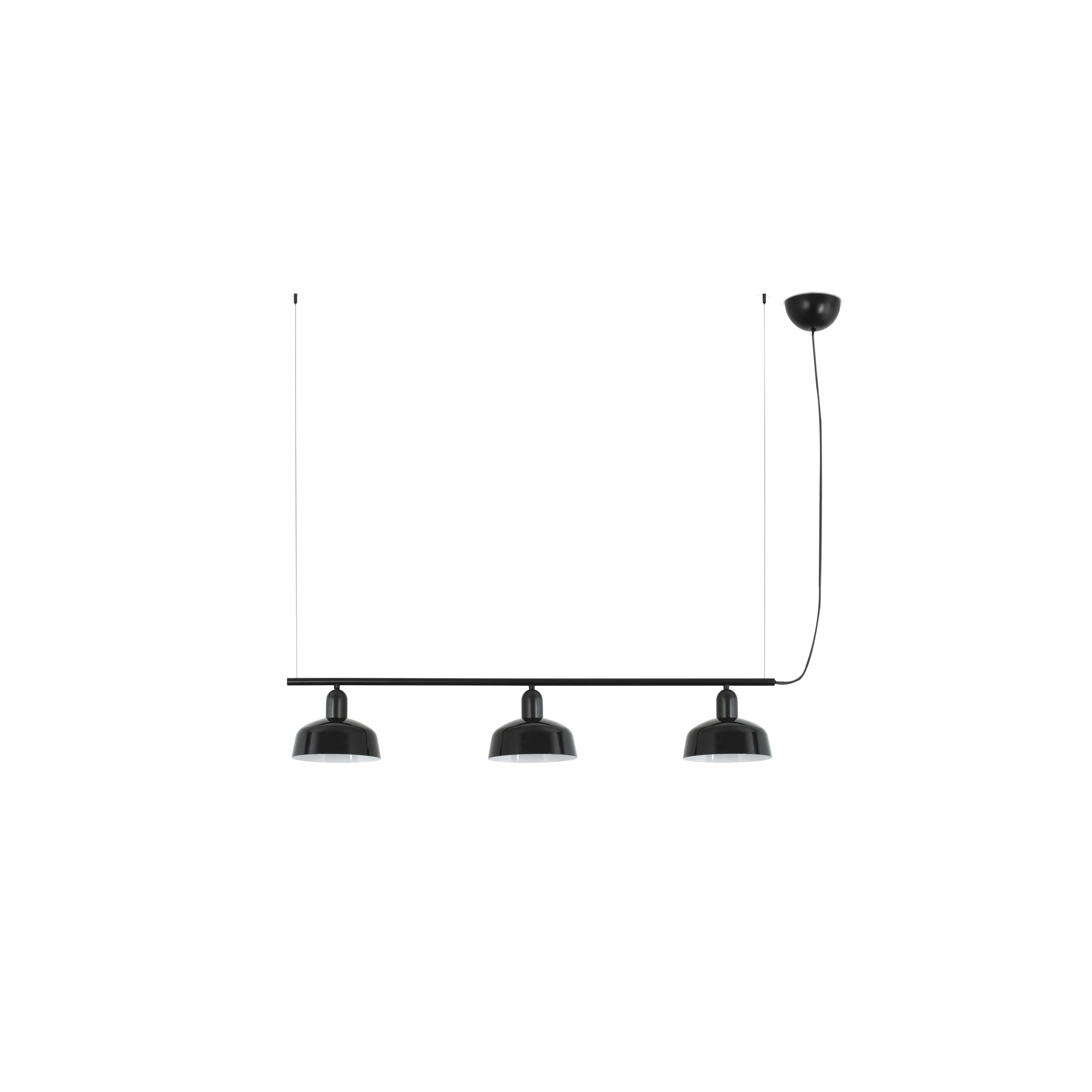 Faro TATAWIN S Metall 3L Pendelleuchte schwarz - 1