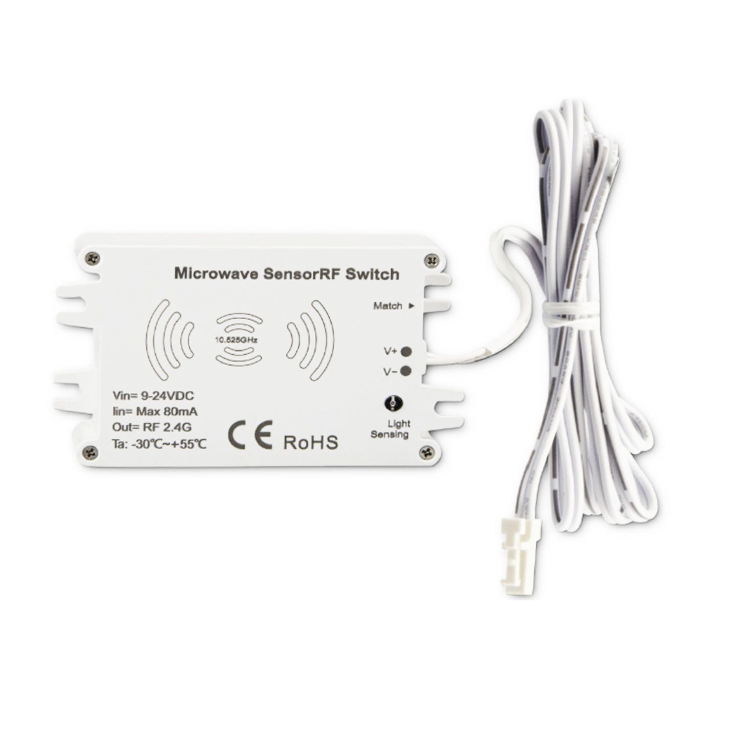 ISOLED Sys-Pro Funk HF-Bewegungsmelder MiniAMP, 9-24V ISOLED Sys-Pro Funk HF-Bewegungsmelder MiniAMP, 9-24V - 1