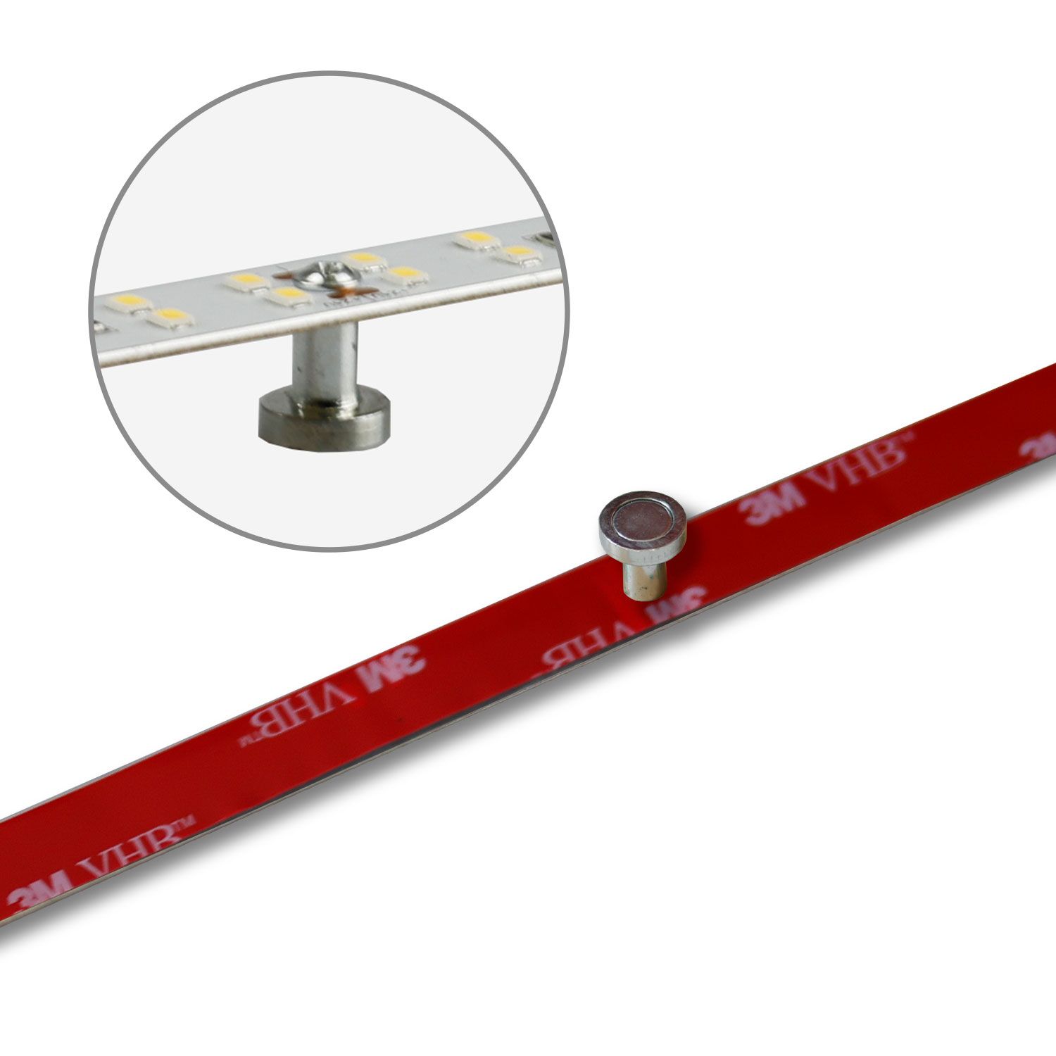 ISOLED LED T5/T8 Umrüstplatine 865, 115cm, MiniAMP, 184 LED, 24V, 19W, 170 lm/W, kaltweiß, dimmbar - 5
