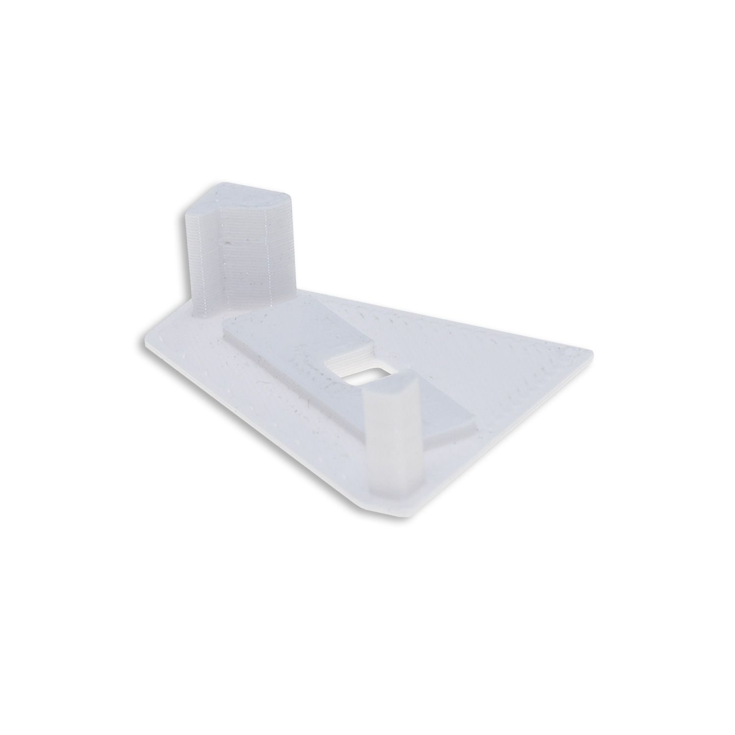 ISOLED Endkappe EC111R weiß für Profil CORNER18 mit Kabeldurchführung, rechts 1 STK - 2
