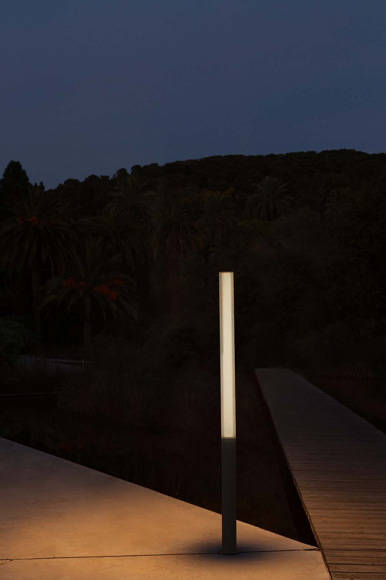 Faro TURA 2050 Signallampe dunkelgrau warmes Licht - 4
