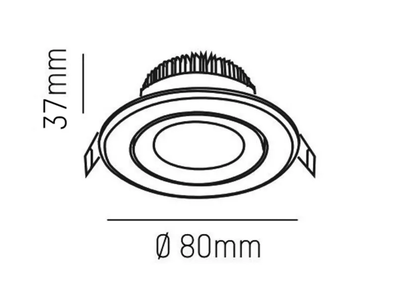 Molto Luce AGON ROUND (natur gebürstet) - Produktbild 2