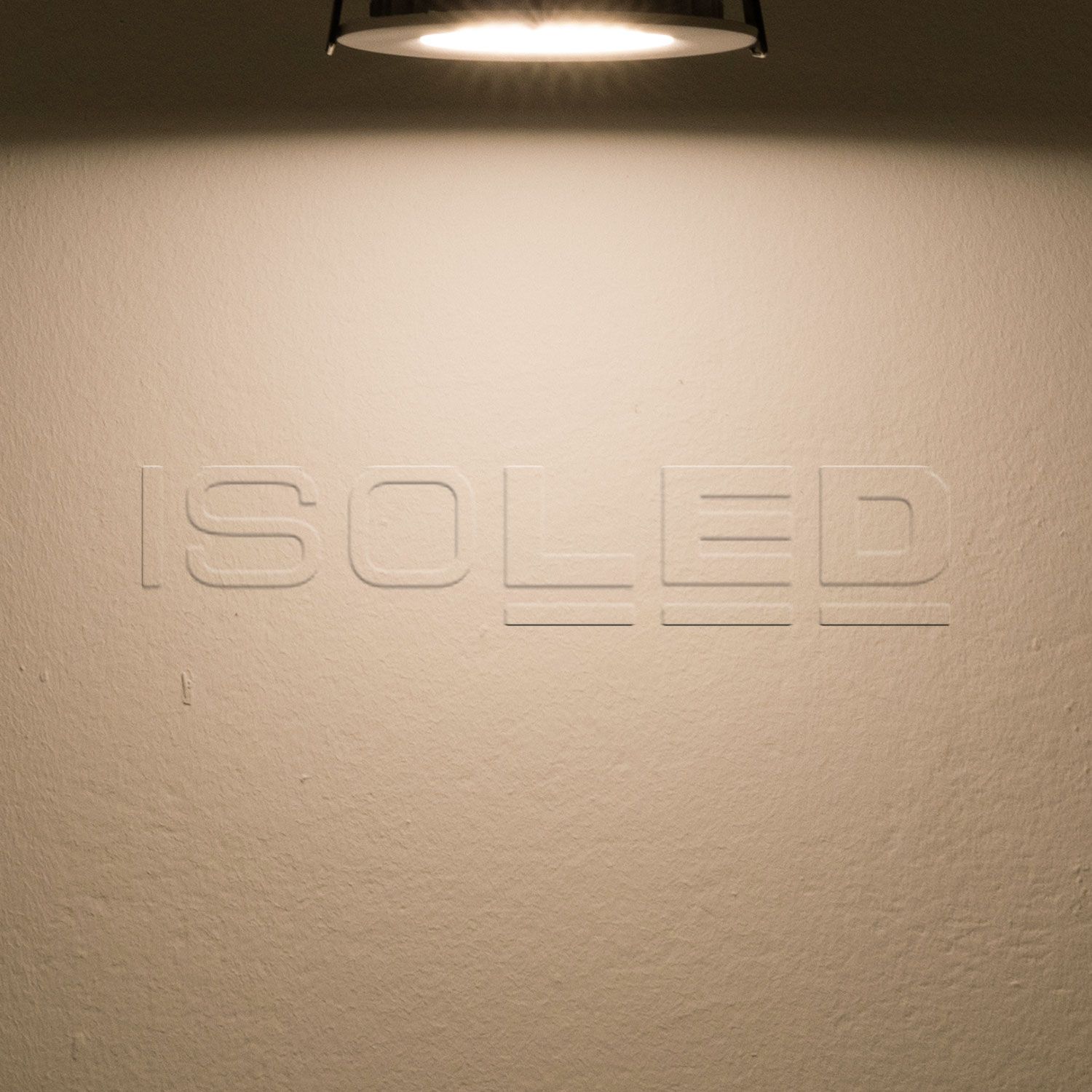 ISOLED LED Downlight LUNA 8W, indirektes Licht, weiß, warmweiß - 5