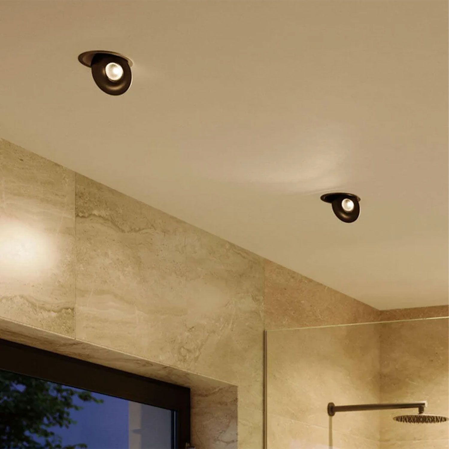 ISOLED LED Einbauleuchte Sphere schwarz/schwarz, 2700K, 10W, CRI90, dimmbar - 5